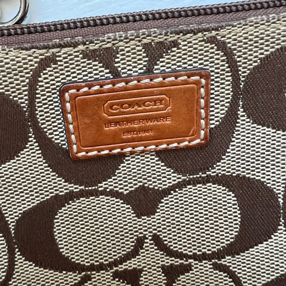 Coach signature monogrammed